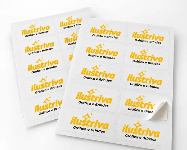 Adesivos de Papel Personalizados
